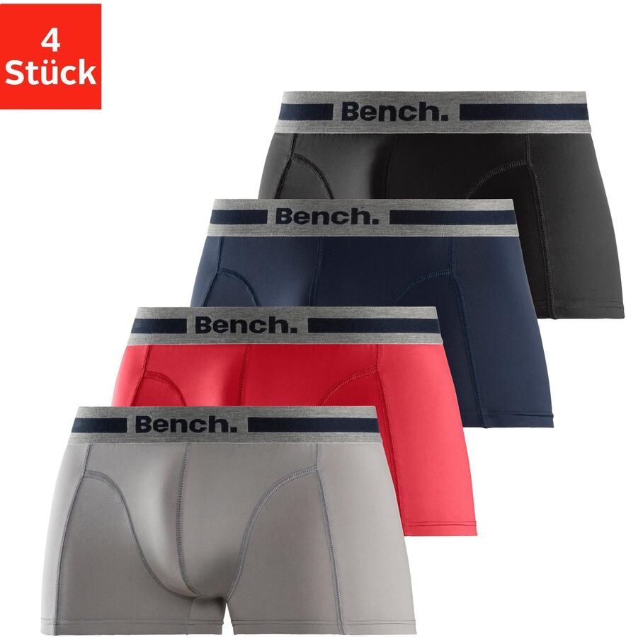 Bench. Functionele boxershort Boxershorts voor heren Onderbroeken van microvezel (set 4 stuks) - Foto 6