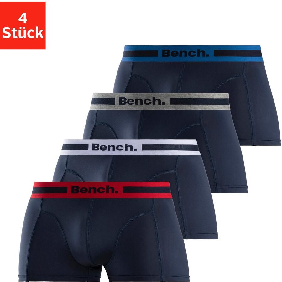 Bench. Functionele boxershort Boxershorts voor heren Onderbroeken van microvezel (set 4 stuks) - Foto 3
