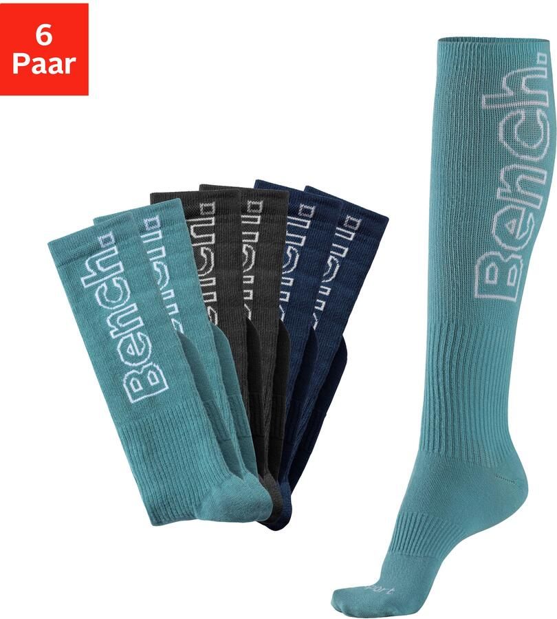 Bench. Kniekousen met antibacteriële vochtregulering (set 6 paar) - Foto 8