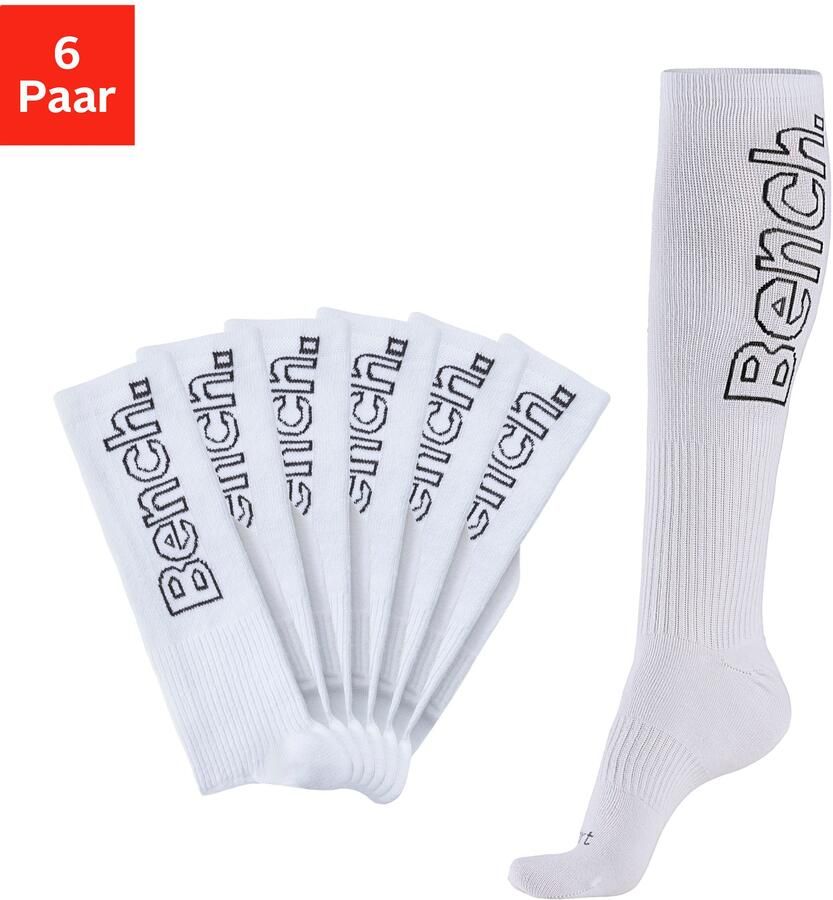 Bench. Kniekousen met antibacteriële vochtregulering (set 6 paar)