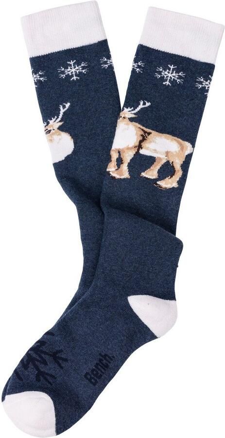 Bench. Kniekousen met rendiermotieven (set 2 paar) - Foto 6