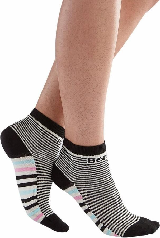 Bench. Korte sokken in streepdesign (set 5 paar) - Foto 6