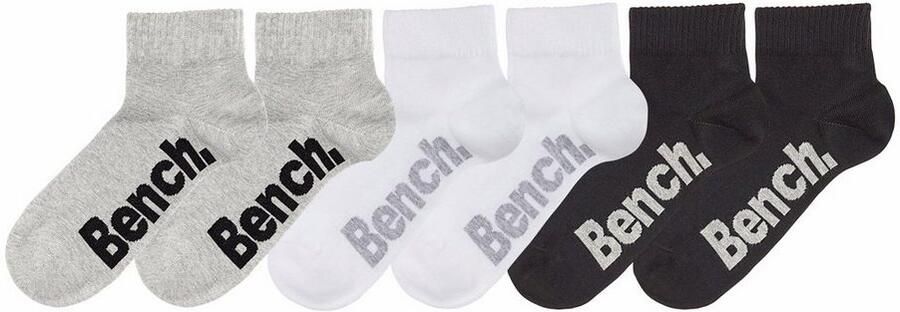 Bench. Korte sokken met comfortabele ribboorden (set 6 paar) - Foto 4