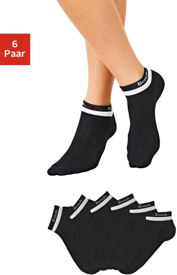 Bench. Korte sokken met dubbele boord (set 6 paar) - Foto 5