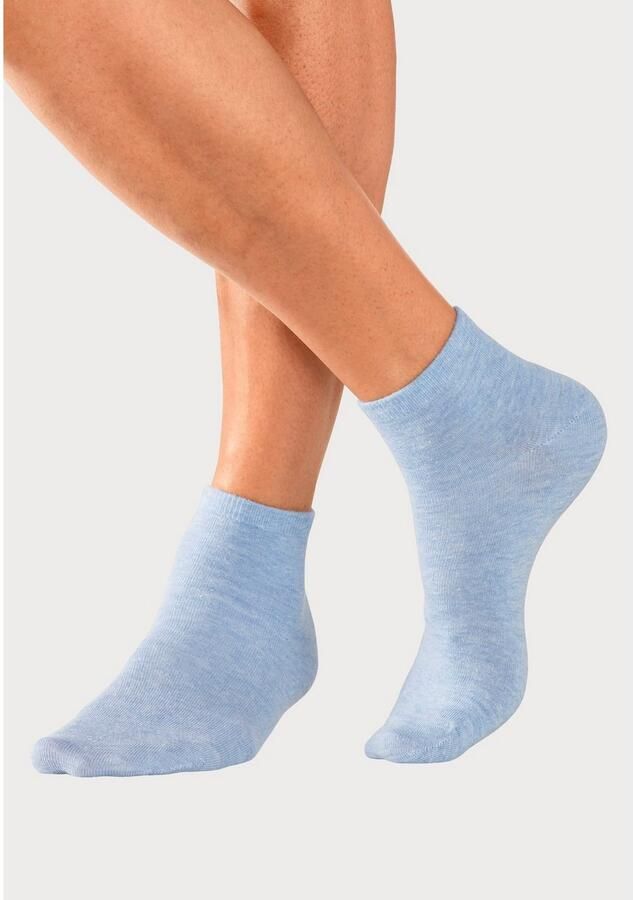 Bench. Korte sokken met ingebreid logo in boord (set 6 paar) - Foto 4