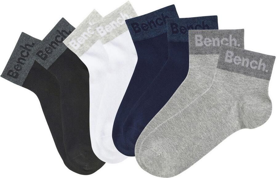 Bench. Korte sokken met ingebreid opschrift bij de boord (set 8 paar) - Foto 4