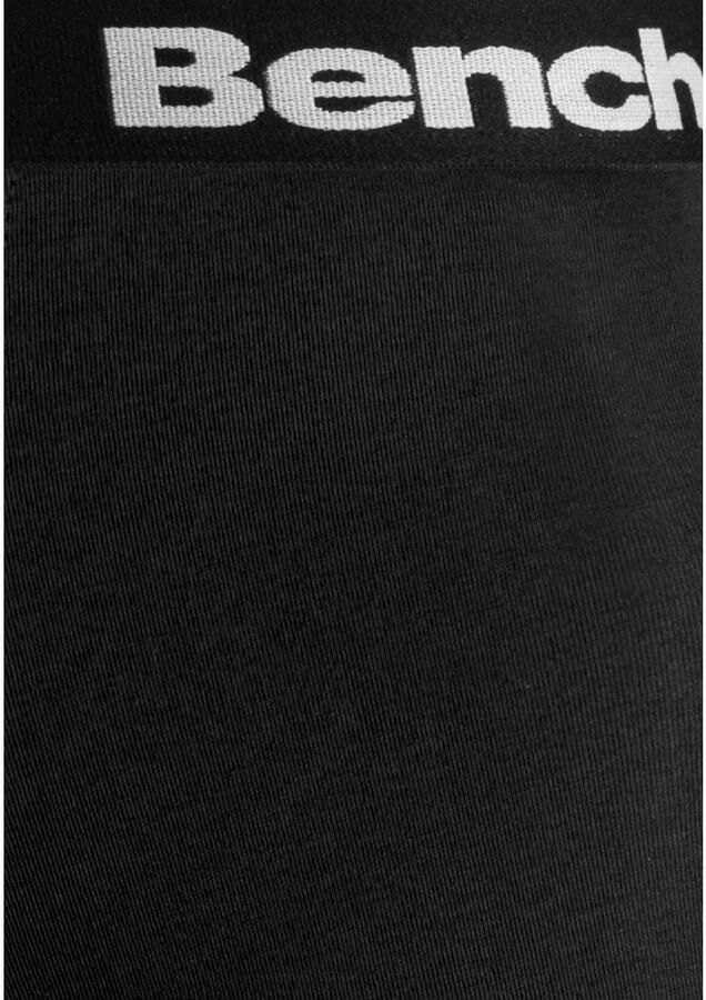 Bench. Lange boxershort Boxershorts voor heren Onderbroeken met logo-opschrift in de tailleband (set 4 stuks) - Foto 3