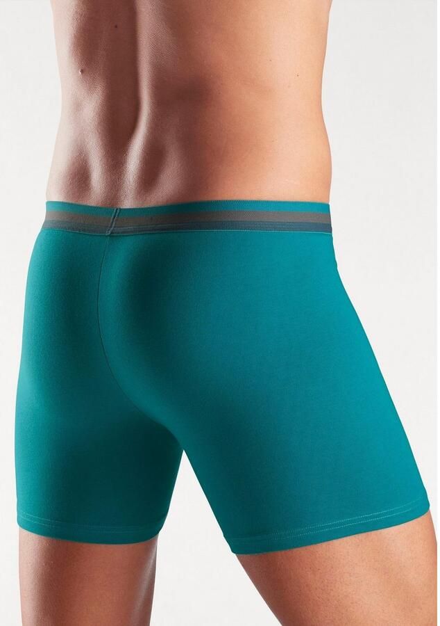 Bench. Lange boxershort Onderbroeken met elastische tailleband en logo-opdruk op het been (3 stuks) - Foto 3