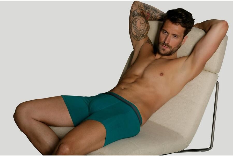 Bench. Lange boxershort Onderbroeken met elastische tailleband en logo-opdruk op het been (3 stuks) - Foto 5