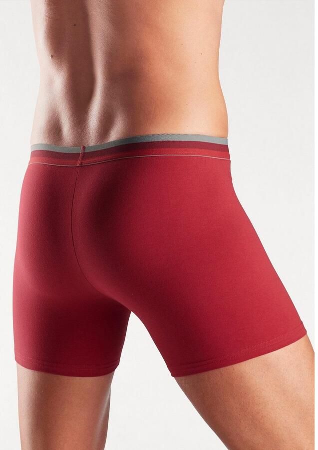 Bench. Lange boxershort Onderbroeken met elastische tailleband en logo-opdruk op het been (3 stuks) - Foto 3