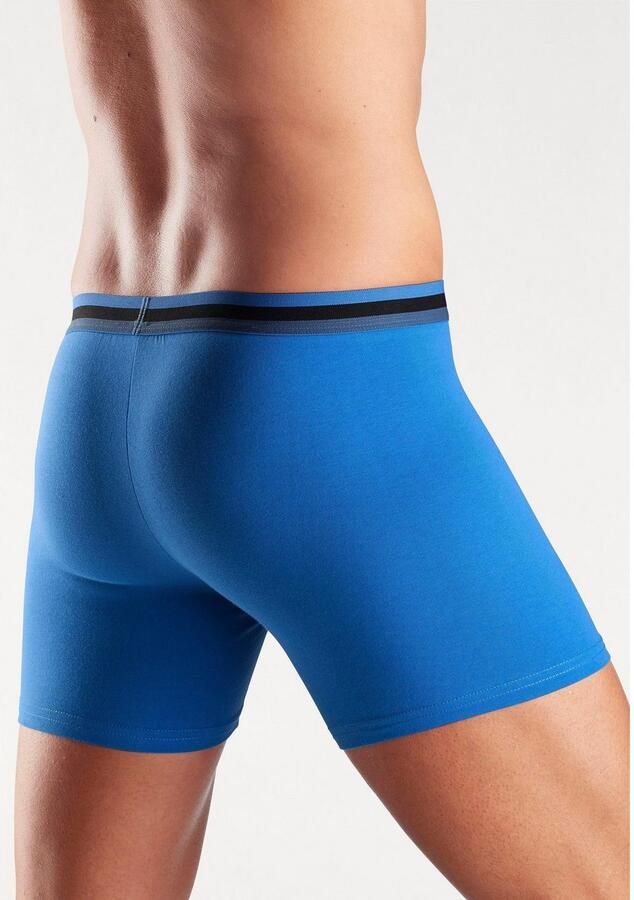 Bench. Lange boxershort Onderbroeken met elastische tailleband en logo-opdruk op het been (3 stuks) - Foto 3