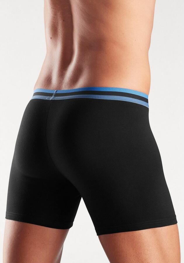 Bench. Lange boxershort Onderbroeken met elastische tailleband en logo-opdruk op het been (3 stuks) - Foto 4