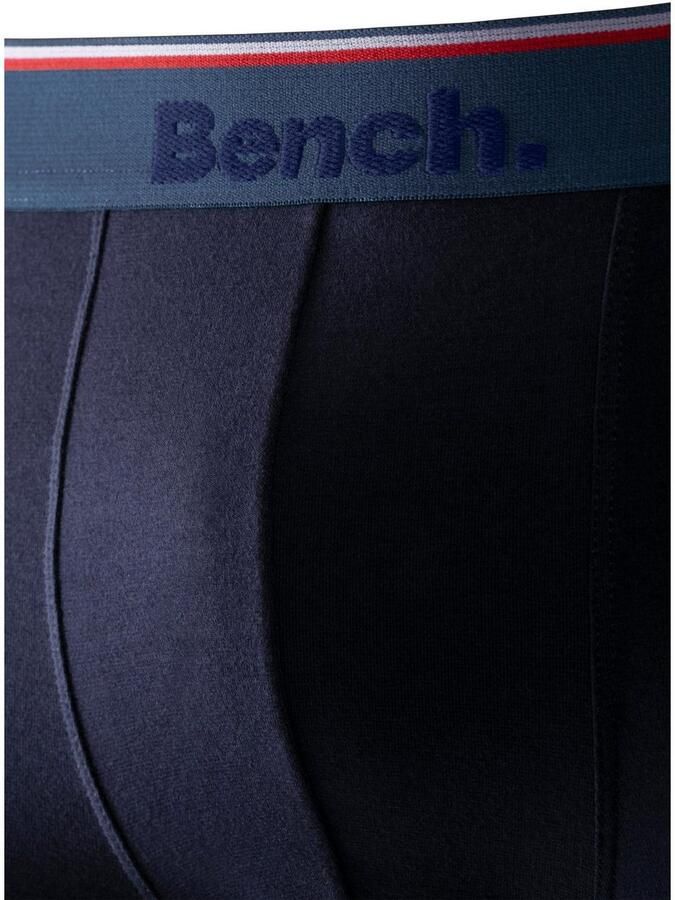 Bench. Lange boxershort Onderbroeken met smalle strepen in de logo-geweven tailleband (set 4 stuks)