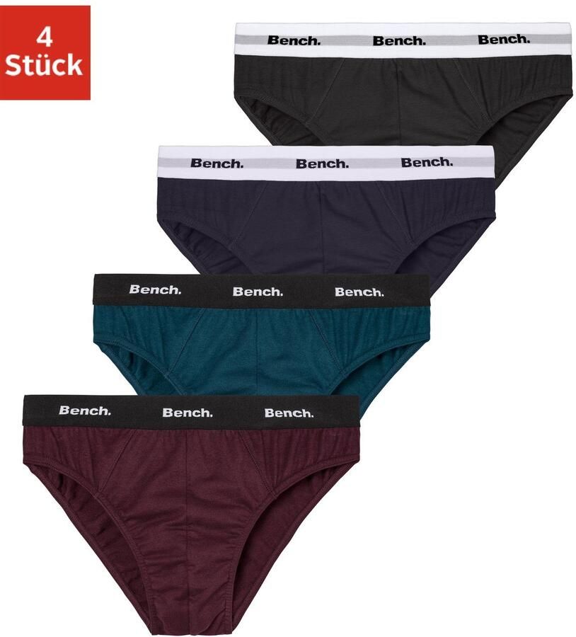 Bench. Slip met contrastkleurig weefband (set 4 stuks) - Foto 6