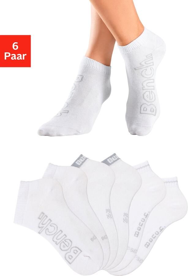 Bench. Sneakersokken in verschillende designs (set 6 paar) - Foto 13
