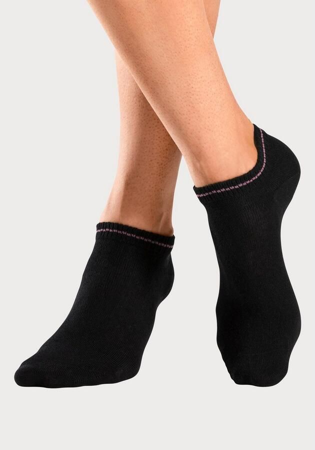 Bench. Sneakersokken in verschillende designs (set 6 paar) - Foto 5