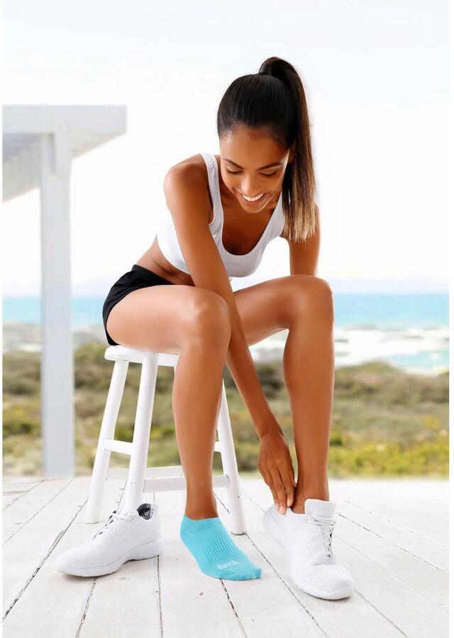 Bench. Sneakersokken Invisible niet zichtbaar in sneakers (set 6 paar) - Foto 2