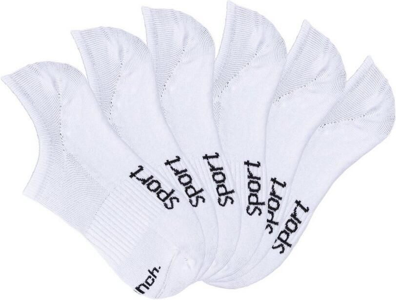 Bench. Sneakersokken Invisible niet zichtbaar in sneakers (set 6 paar) - Foto 6