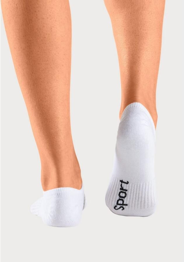 Bench. Sneakersokken Invisible niet zichtbaar in sneakers (set 6 paar) - Foto 3