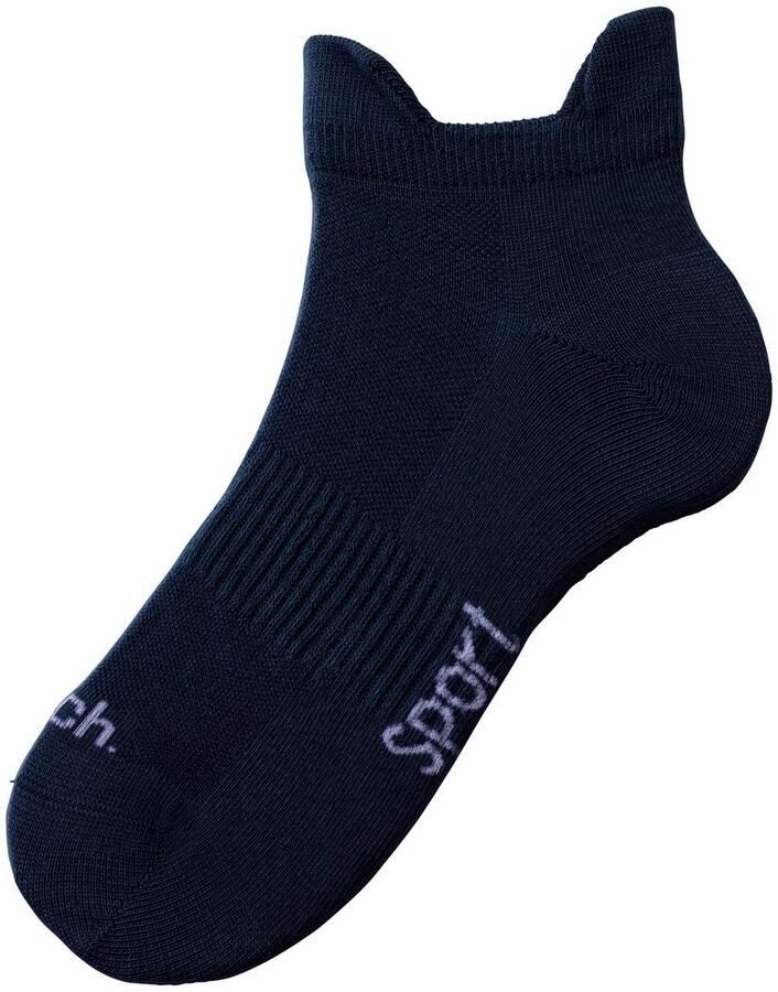 Bench. Sneakersokken met fijne mesh constructie en middenvoetrubber (set 6 paar) - Foto 2