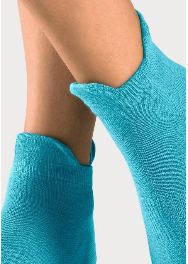 Bench. Sneakersokken met fijne mesh constructie en middenvoetrubber (set 6 paar) - Foto 4