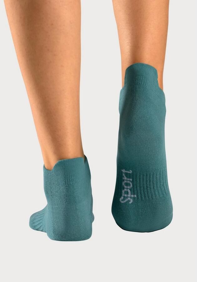 Bench. Sneakersokken met fijne mesh constructie en middenvoetrubber (set 6 paar) - Foto 7