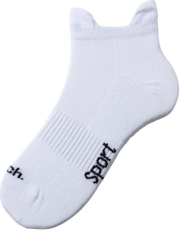 Bench. Sneakersokken met fijne mesh constructie en middenvoetrubber (set 6 paar) - Foto 2