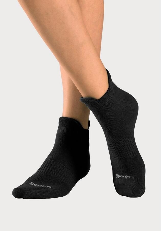 Bench. Sneakersokken met fijne mesh constructie en middenvoetrubber (set 6 paar) - Foto 7