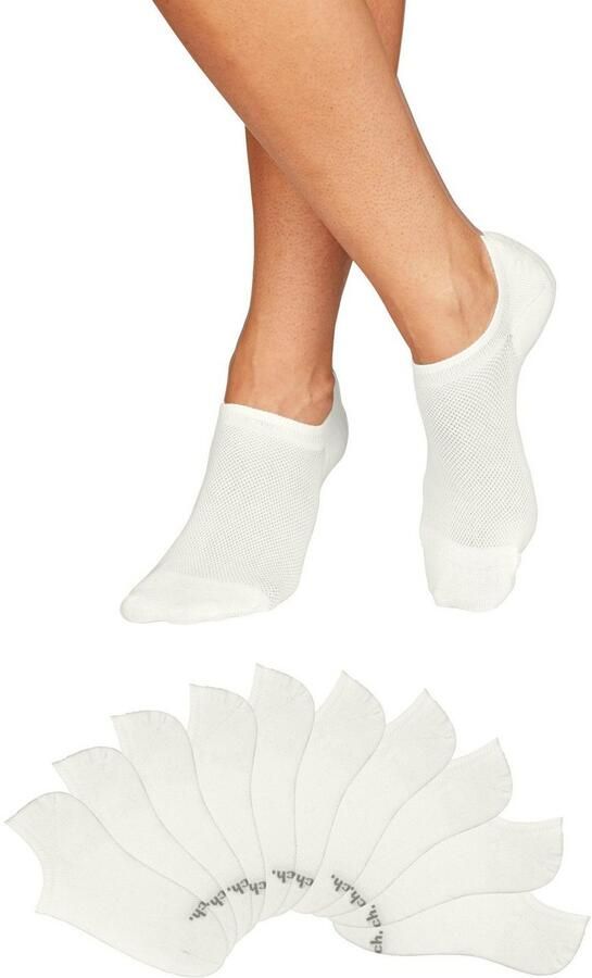 Bench. Sneakersokken met piquéstructuur (set 10 paar) - Foto 5