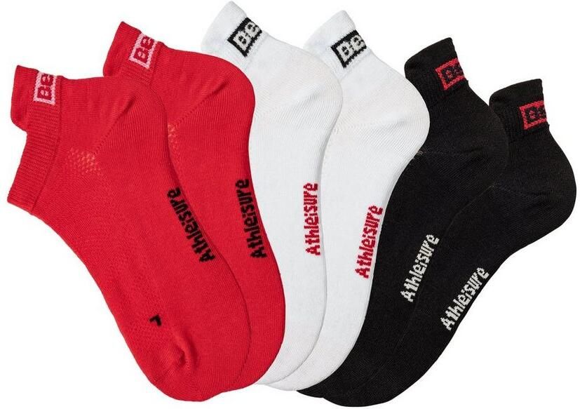 Bench. Sneakersokken met ventilatiekanalen in netstructuur (set 6 paar) - Foto 11