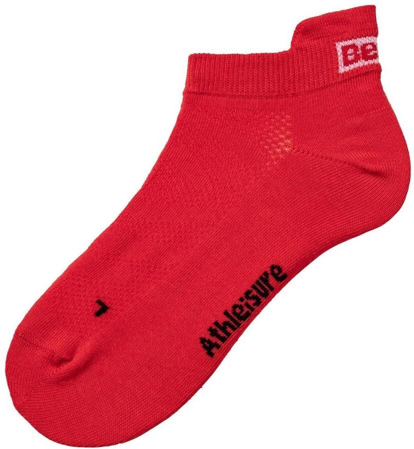 Bench. Sneakersokken met ventilatiekanalen in netstructuur (set 6 paar)