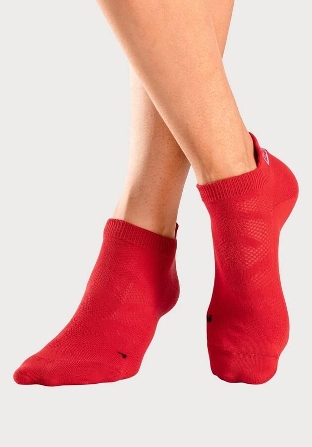 Bench. Sneakersokken met ventilatiekanalen in netstructuur (set 6 paar) - Foto 7