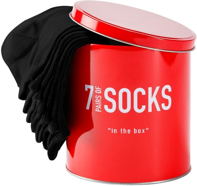 Bench. Sneakersokken verpakt in de doos (blik 7 paar) - Foto 5