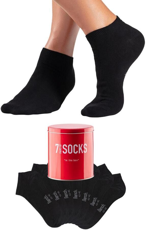 Bench. Sneakersokken verpakt in de doos (blik 7 paar) - Foto 8