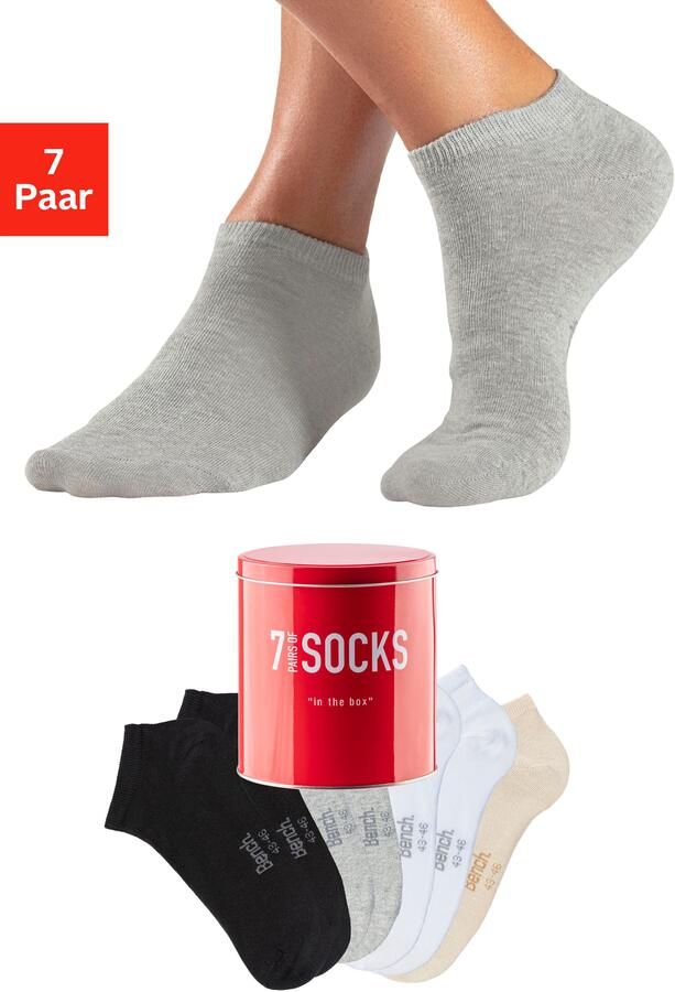 Bench. Sneakersokken verpakt in de doos (blik 7 paar) - Foto 13