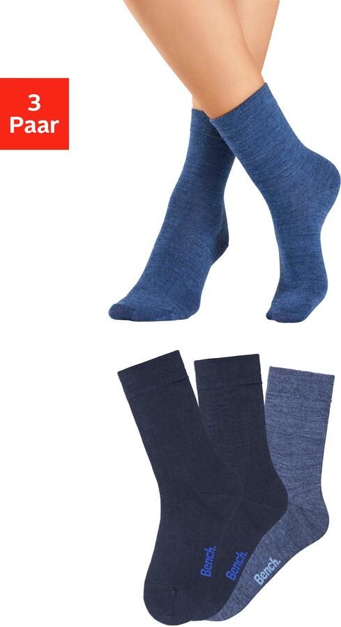 Bench. Sokken Damessokken van zacht materiaal met verwarmende wol (set 3 paar) - Foto 10