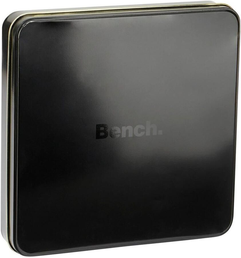 Bench. Sokken met kleurrijke binnenboorden gesorteerd in een luxe geschenkdoos (blik 4 paar)