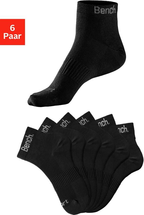 Bench. Sportsokken met antibacteriële vochtregulering (set 6 paar) - Foto 5