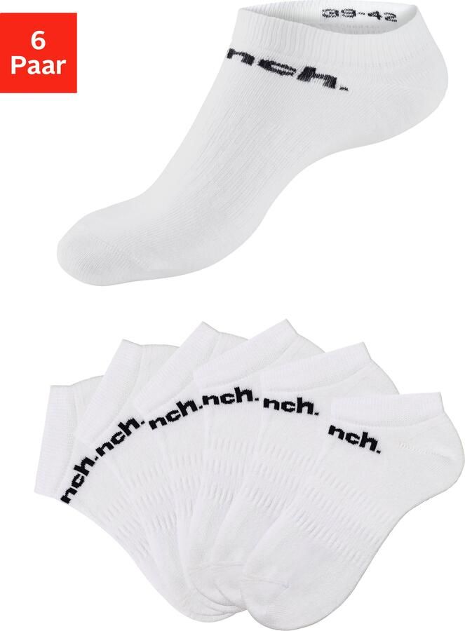 Bench. Sportsokken Sneakersokken met klassiek logo-opschrift (set 6 paar) - Foto 7