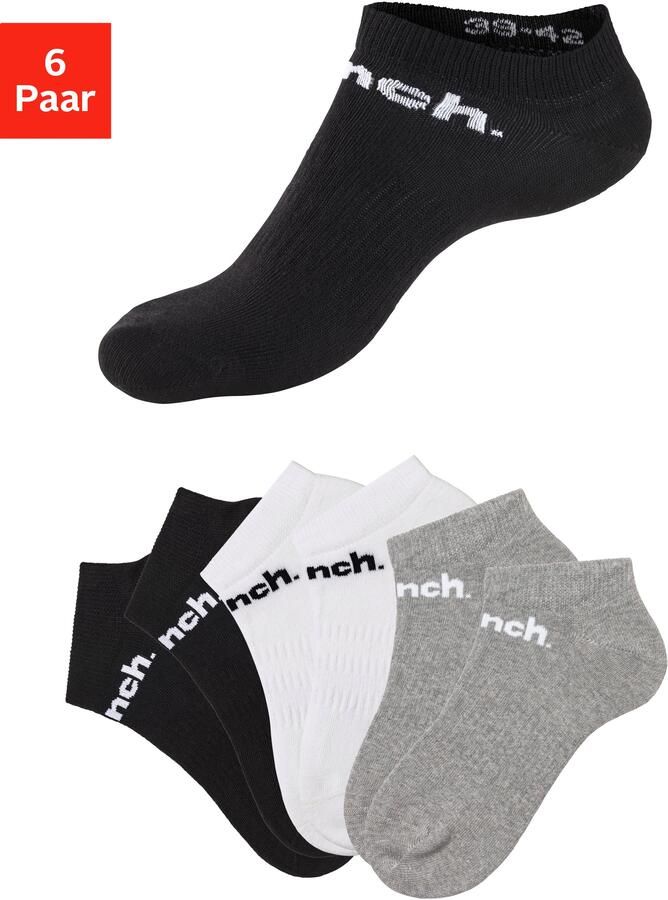 Bench. Sportsokken Sneakersokken met klassiek logo-opschrift (set 6 paar) - Foto 10