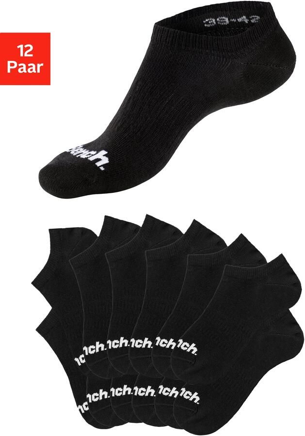 Bench. Sportsokken Sneakersokken verdwijnen in de schoen (set 12 paar) - Foto 7
