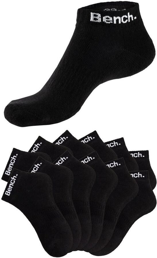 Bench. Sportsokken Tennis korte sokken met badstof halve voet (set 12 paar) - Foto 7