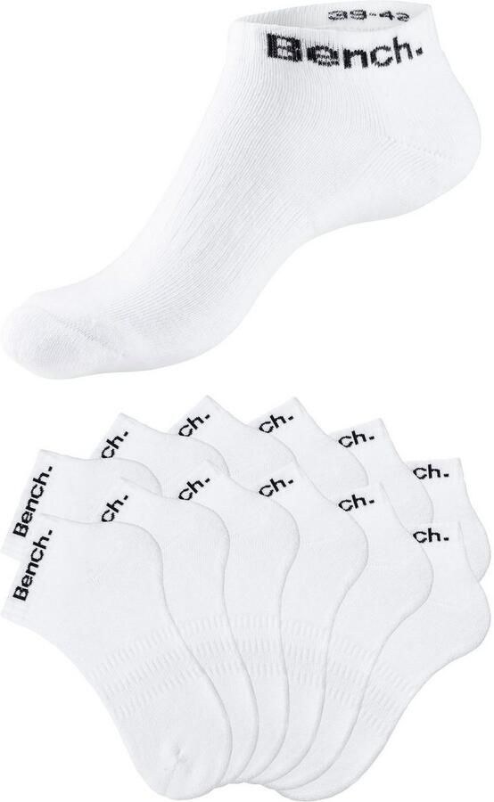 Bench. Sportsokken Tennis korte sokken met badstof halve voet (set 12 paar) - Foto 7