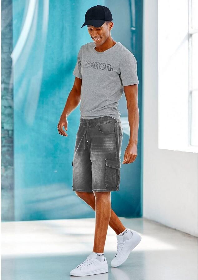 Bench. Sportsokken Tennis korte sokken met badstof halve voet (set) - Foto 4