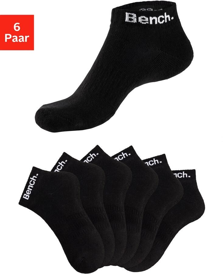 Bench. Sportsokken Tennis korte sokken met badstof halve voet (set) - Foto 7