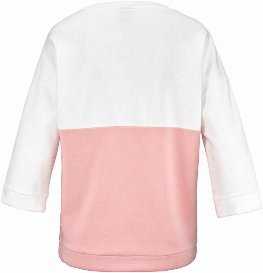Bench. Sweatshirt in colorblocking ontwerp loungewear loungeanzug