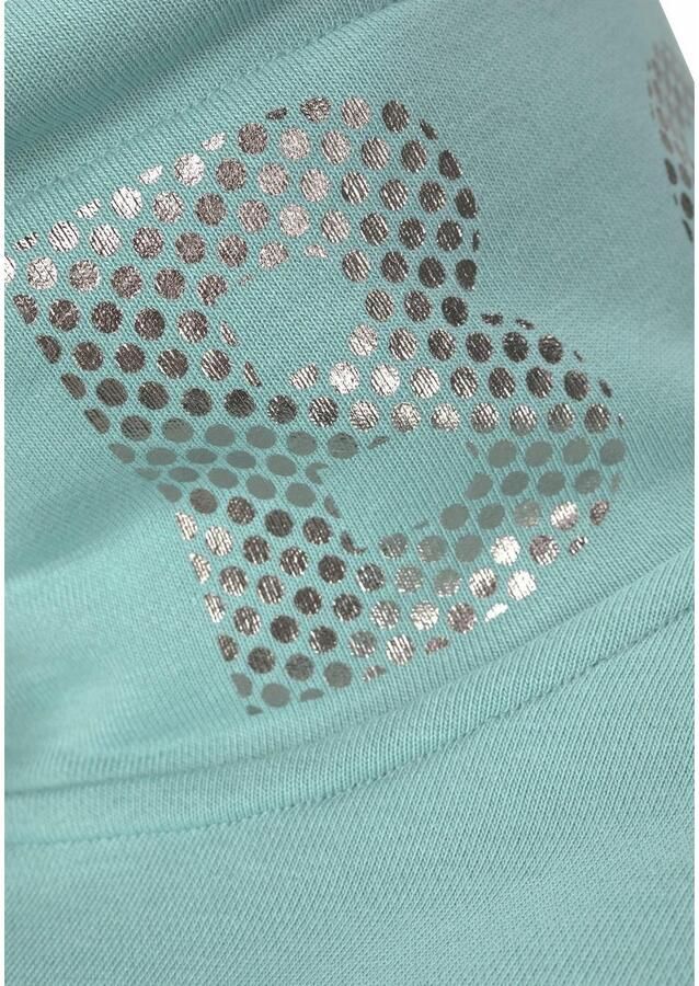 Bench. Sweatvest met glansprint op de staande kraag loungepak - Foto 3