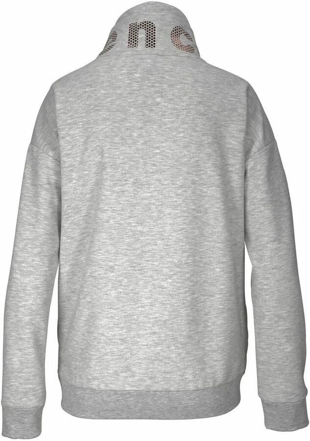 Bench. Sweatvest met glansprint op de staande kraag loungepak - Foto 6