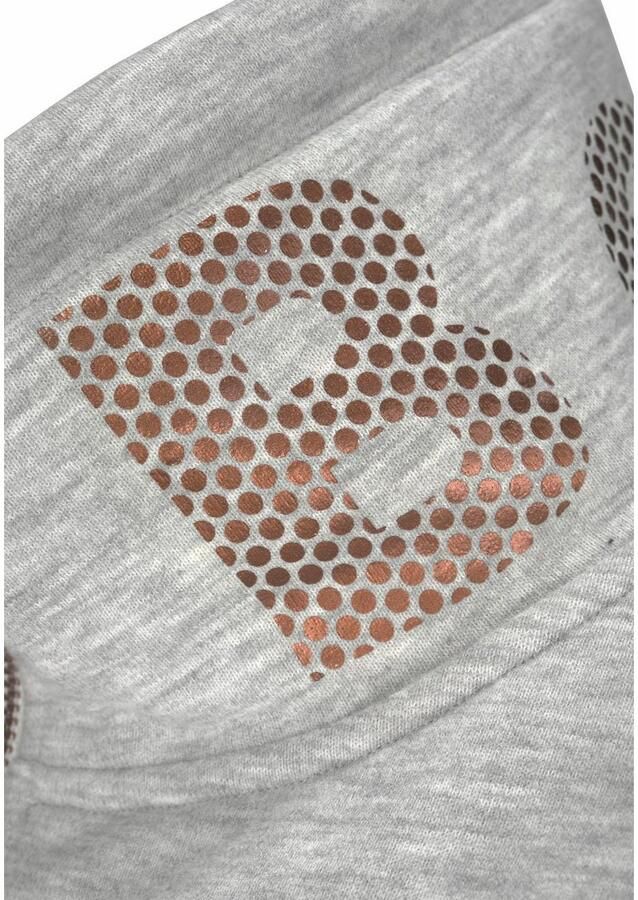 Bench. Sweatvest met glansprint op de staande kraag loungepak - Foto 2