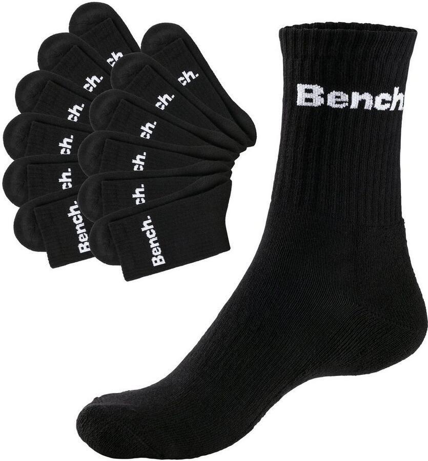 Bench. Tennissokken met voetbekleding (set 12 paar)